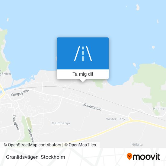 Granlidsvägen karta