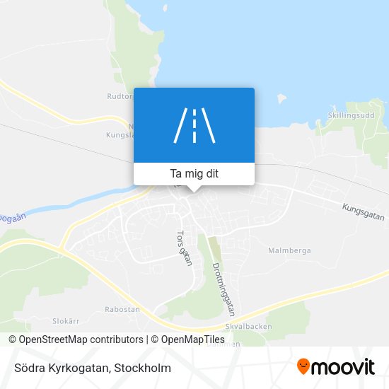 Södra Kyrkogatan karta