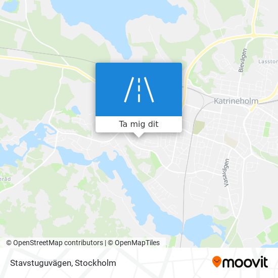 Stavstuguvägen karta