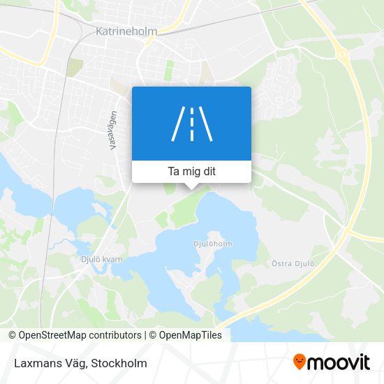 Laxmans Väg karta