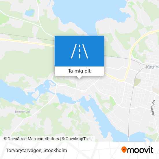 Torvbrytarvägen karta