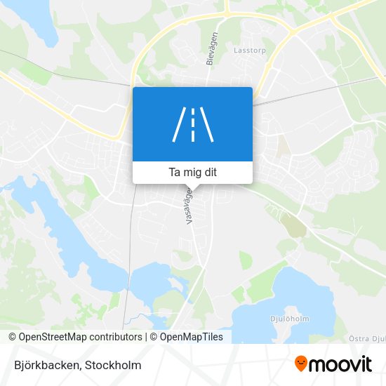 Björkbacken karta