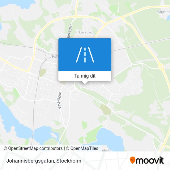 Johannisbergsgatan karta