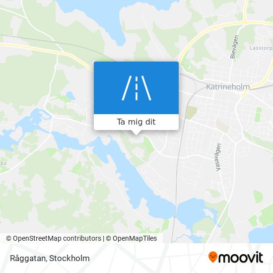 Råggatan karta