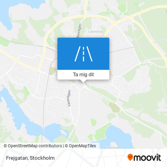 Frejgatan karta