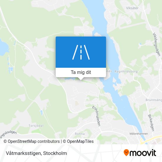 Våtmarksstigen karta