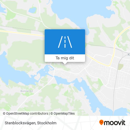 Stenblocksvägen karta