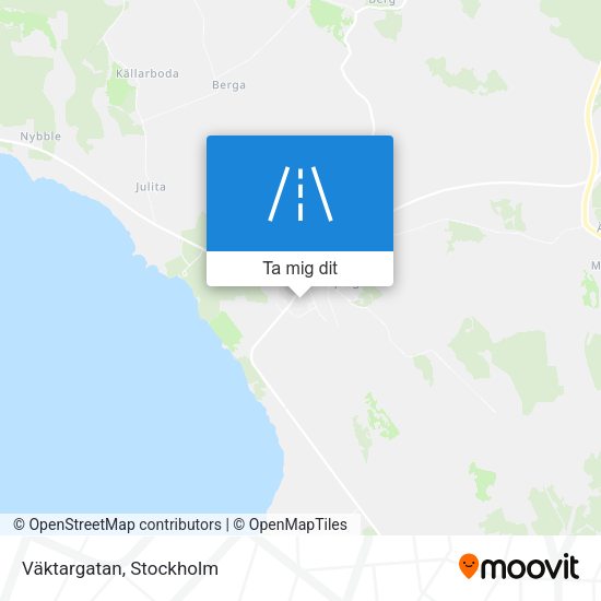 Väktargatan karta