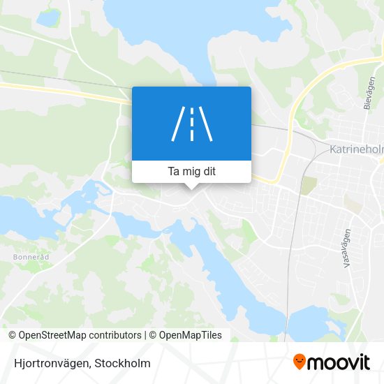Hjortronvägen karta