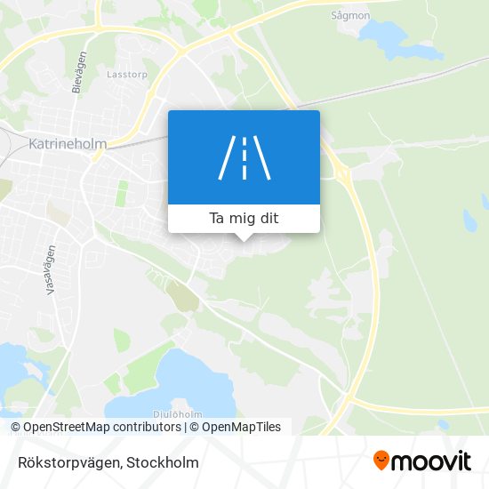 Rökstorpvägen karta