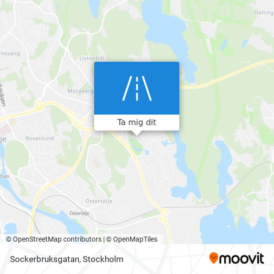 Sockerbruksgatan karta