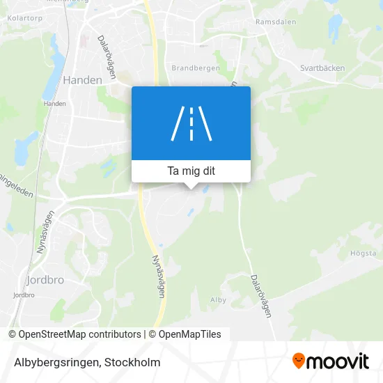 Albybergsringen karta