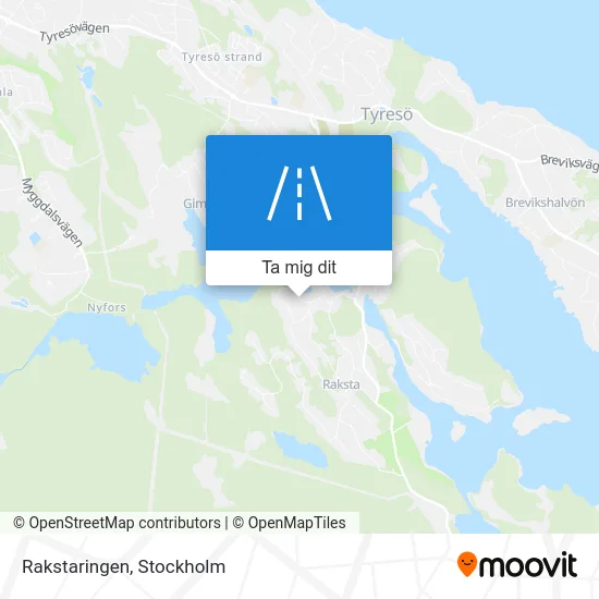 Rakstaringen karta