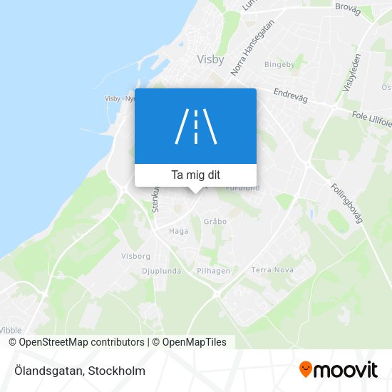 Ölandsgatan karta