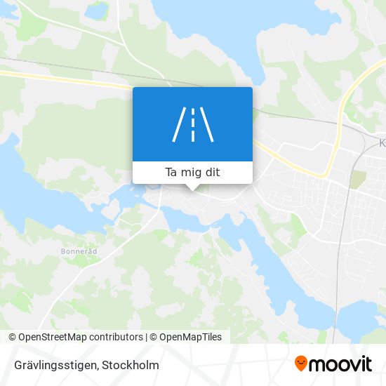 Grävlingsstigen karta