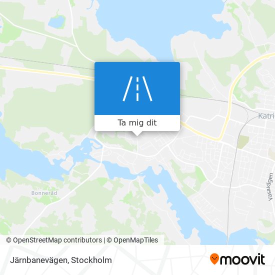 Järnbanevägen karta