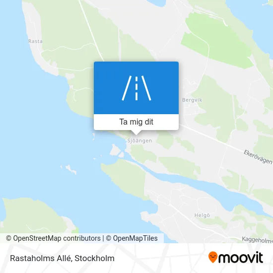 Rastaholms Allé karta