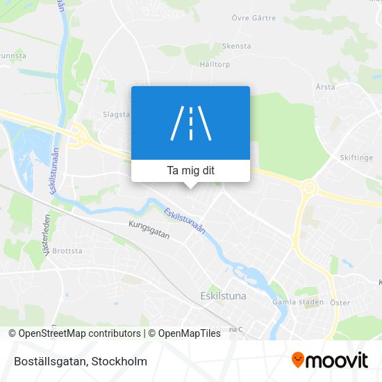 Boställsgatan karta