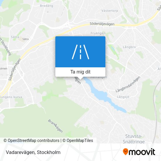 Vadarevägen karta
