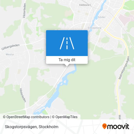Skogstorpsvägen karta