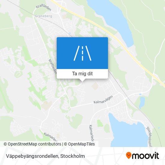 Väppebyängsrondellen karta