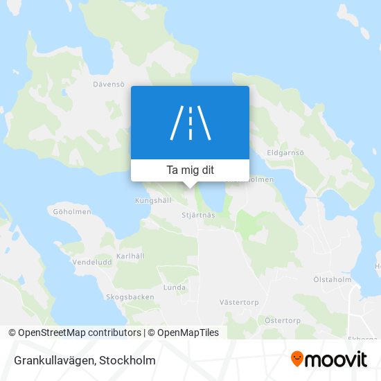 Grankullavägen karta