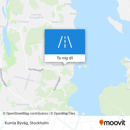 Kumla Byväg karta