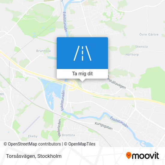 Torsåsvägen karta