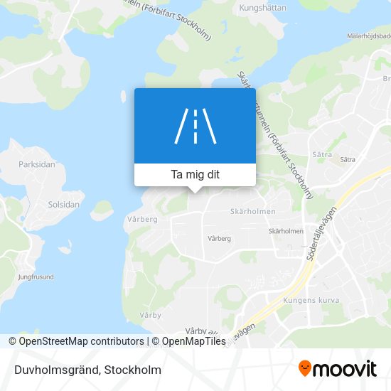 Duvholmsgränd karta