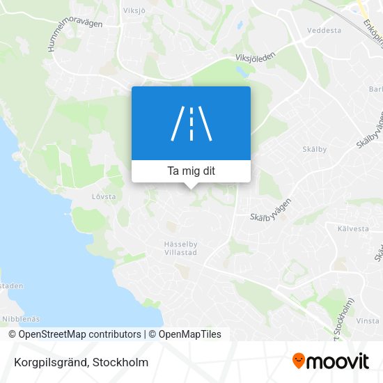 Korgpilsgränd karta