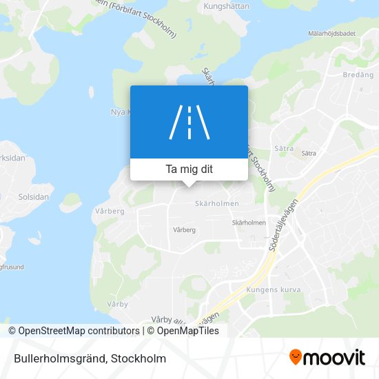 Bullerholmsgränd karta
