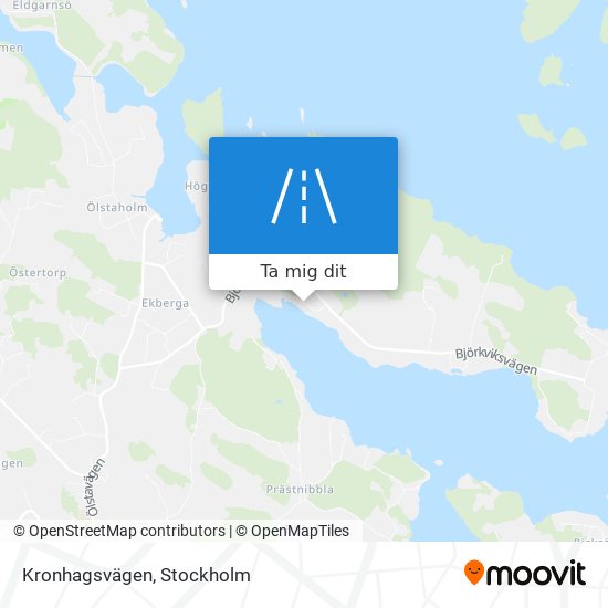 Kronhagsvägen karta