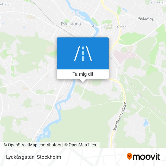 Lyckåsgatan karta