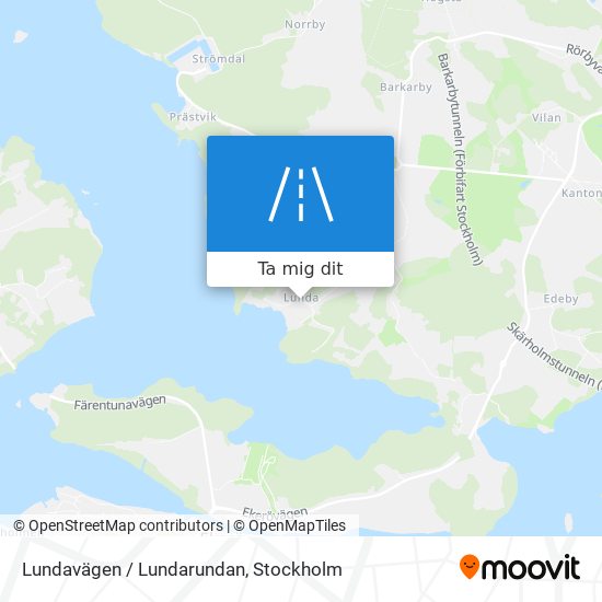 Lundavägen / Lundarundan karta
