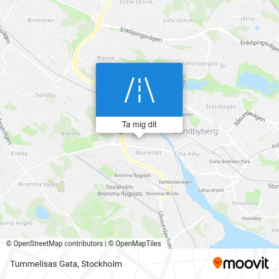 Tummelisas Gata karta