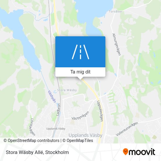 Stora Wäsby Allé karta