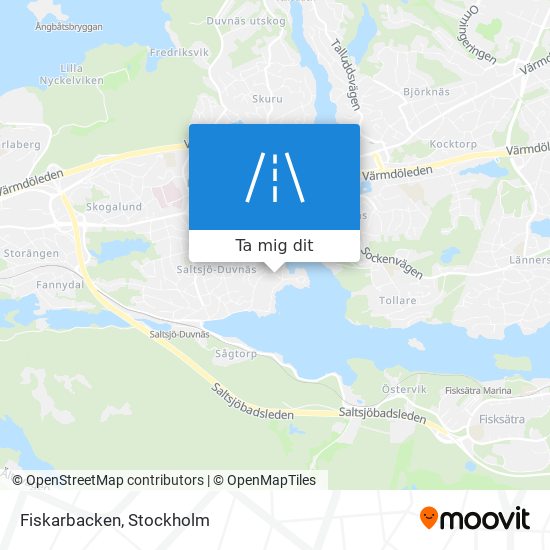Fiskarbacken karta
