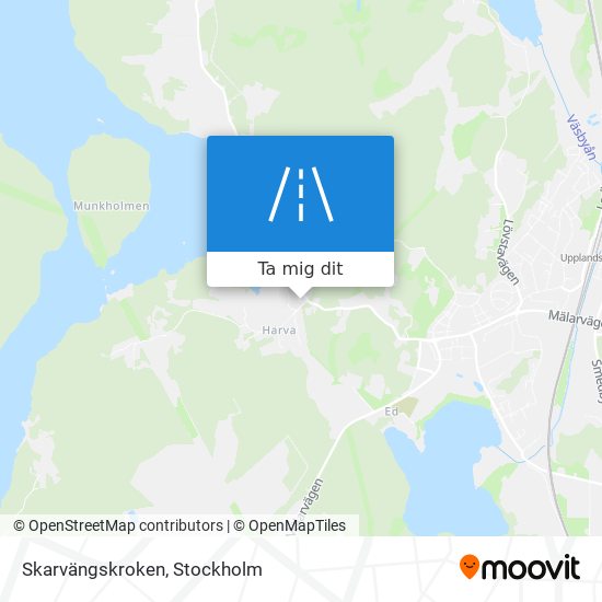 Skarvängskroken karta