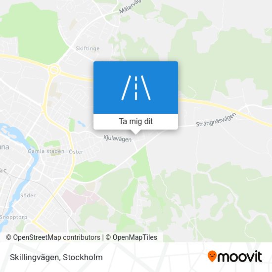 Skillingvägen karta
