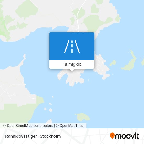 Rannklovsstigen karta