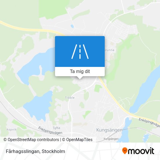 Fårhagsslingan karta