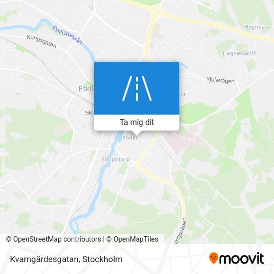 Kvarngärdesgatan karta