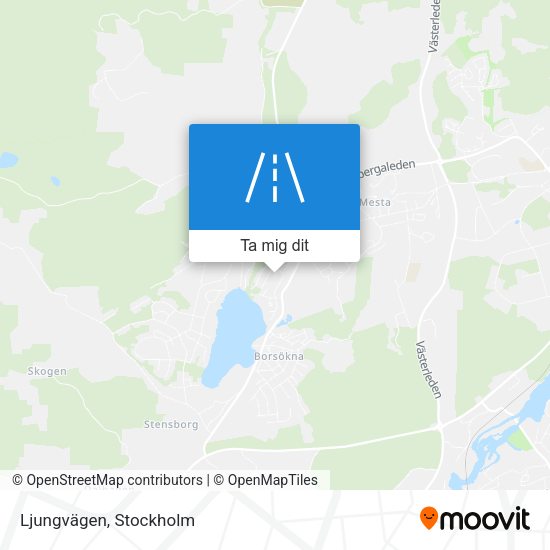 Ljungvägen karta