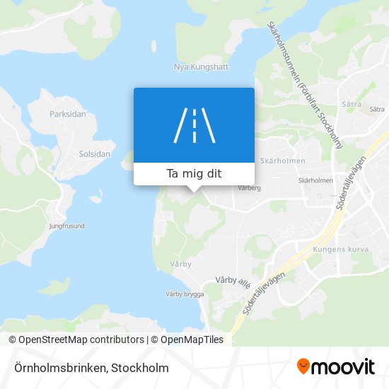 Örnholmsbrinken karta