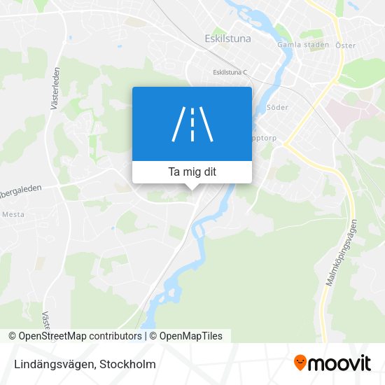 Lindängsvägen karta