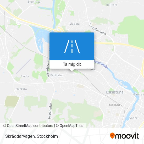 Skräddarvägen karta