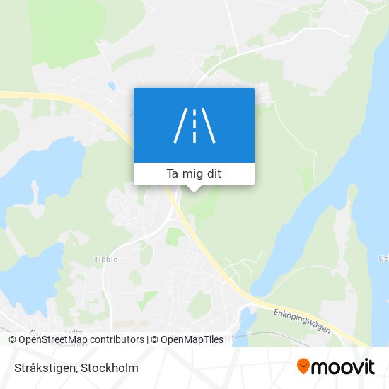 Stråkstigen karta