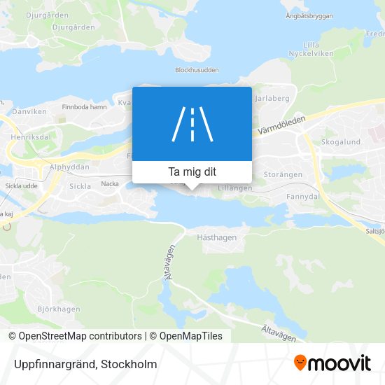 Uppfinnargränd karta