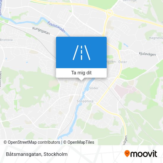Båtsmansgatan karta