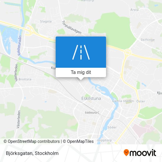 Björksgatan karta